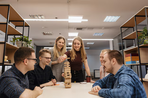 Selezione di giochi da tavolo in negozio